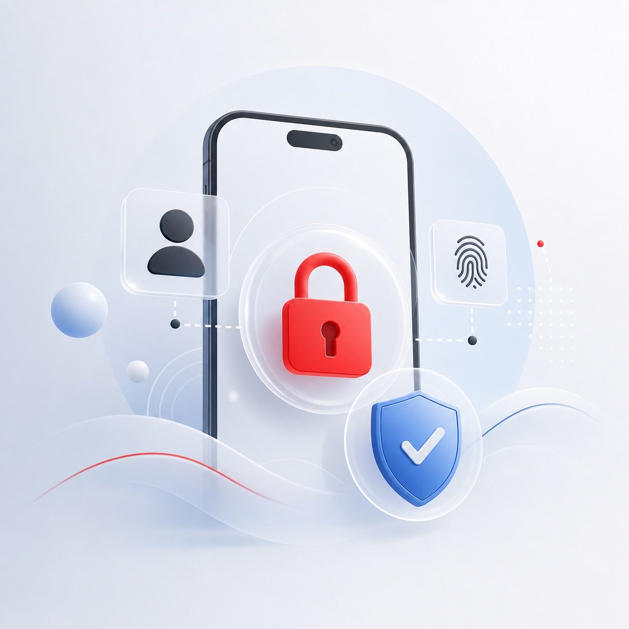 MYID mobile security and access screen